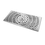 GGM Gastro | Inbouw glazenspoeler - met roosterafdekking - |, Verzenden, Nieuw in verpakking, RVS Meubilair