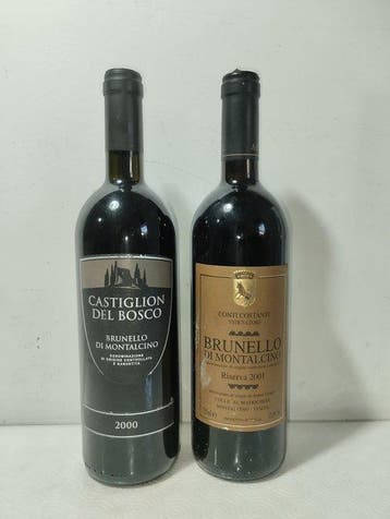 2000 Castiglion Del Bosco & 2001 Riserva Conti Costanti -, Nieuw
