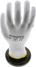 Beschermende Handschoenen Fijn Gebreid PU Coating Wit Maat, Doe-het-zelf en Verbouw, Verzenden, Nieuw