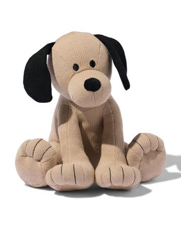 HEMA Gebreide knuffel hond van €7.5 voor €5 sale, Verzenden, Nieuw