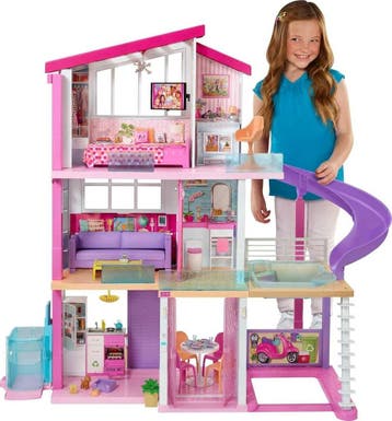 Barbie Droomhuis XL | Retourdeal 35% Korting, Ophalen of Verzenden, Zo goed als nieuw, Poppenhuis