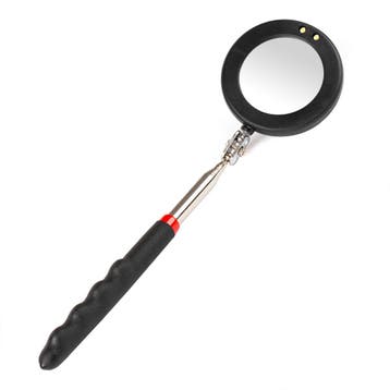 Telescopische inspectiespiegel met LED-lamp, Verzenden, Nieuw