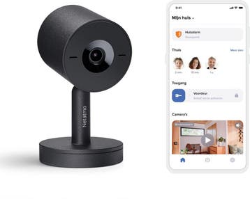 Netatmo Slimme Beveiligingscamera Binnen - Bewakingscamera, Ophalen of Verzenden, Zo goed als nieuw