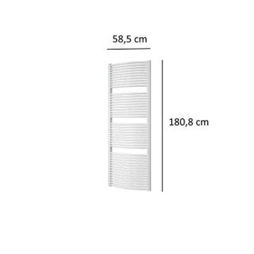 Designradiator Plieger Onda 1112 Watt Zijaansluiting, Ophalen of Verzenden, Nieuw