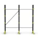 Lichte draagarmstelling H=2000 | D=600 | B=2000 | 9x armen, Verzenden