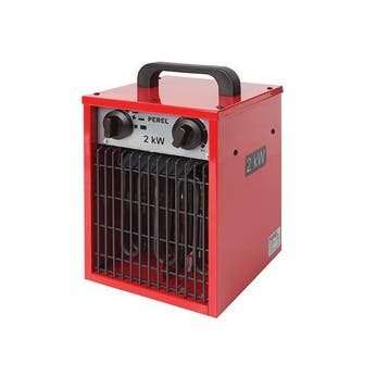 Ventilatorkachel | Perel (2000W, Ruimtes tot 25 m²), Verzenden, Nieuw