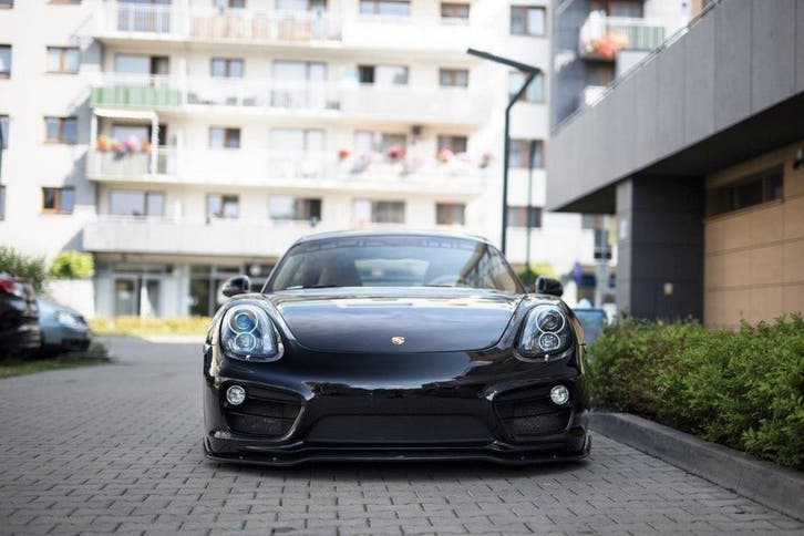Front Splitter V.1 Porsche Cayman Mk2 981C, Auto diversen, Tuning en Styling, Verzenden