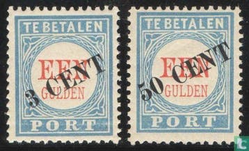Nederland - Portzegels - 1906, Verzenden, Postfris