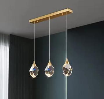 Moderne Kristal LED Hanglamp – Elegante Kroonluchter Nieuw, Huis en Inrichting, Lampen | Hanglampen, Verzenden, Nieuw