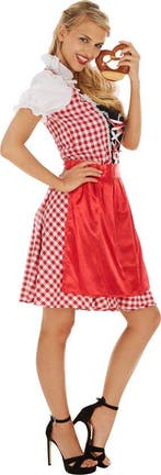 2dekans | Dressforfun Dameskostuum Dirndl Oktoberfest Madl, Ophalen of Verzenden, Zo goed als nieuw