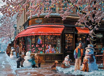 Kerstpuzzels - Diverse Merken - Groot Aanbod bij Puzzelplaza, Ophalen of Verzenden, 500 t/m 1500 stukjes, Nieuw, Legpuzzel