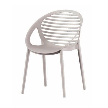 DS4U - Stijn tuinstoel - Set van 2 - Beige - Kunststof -, Ophalen of Verzenden, Nieuw