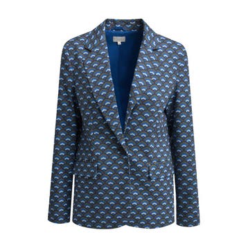 Milano Italy • blauwe blazer • 36, Maat 36 (S), Verzenden, Blauw, Milano Italy
