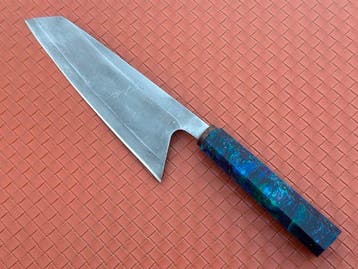 Custom Hand-Forged Premium Chefs Knife - Tafelmes - Staal,