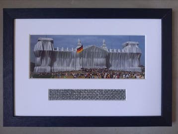 Christo (1935-2020) - Wrapped Reichstag, Berlin, Antiek en Kunst
