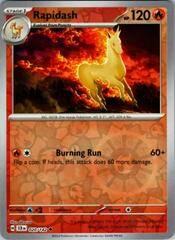 Rapidash 020/142 reverse holo Stellar Crown, Ophalen of Verzenden, Nieuw, Losse kaart, Foil