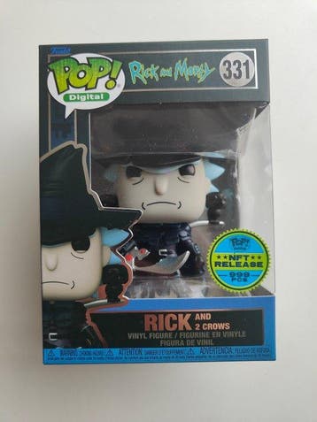 Funko - Funko Pop - Rick and Morty - Rick and 2 Crows #331 -