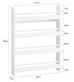 Kinderboekenkast 4 Planken – Wandplank en Boeken Organizer, Verzenden, Nieuw