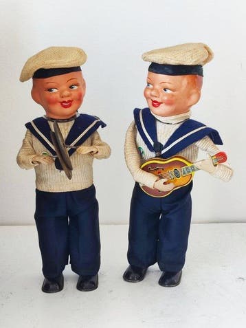 Max Carl (MS) - Sailor Musicants - Opwindfiguur - 1950-1959