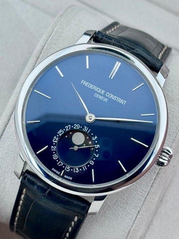 Frédérique Constant - Manufacture - Slimline - Moonphase -, Nieuw