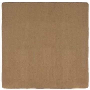 vidaXL Gebied Tapijt Licht Bruin 200 x 200 cm Jute, Verzenden, Nieuw, Bruin