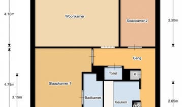 Te Huur 3 Kamer Appartement Honthorstlaan In Alkmaar, Alkmaar, Direct bij eigenaar, Noord-Holland, Appartement