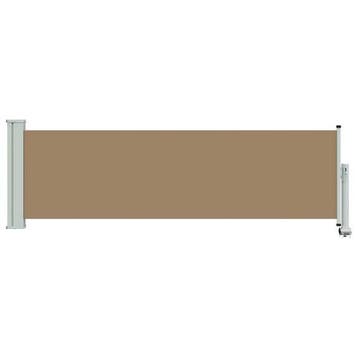 Windscherm Balkon 300cm Taupe | Laatste Stuk!, Caravans en Kamperen, Ophalen of Verzenden, Uittrekbaar, Zo goed als nieuw
