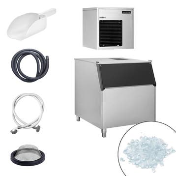 GGM Gastro | Schilferijsmachine - 220kg/24u - incl. |, Verzenden, Nieuw in verpakking, Koelen en Vriezen