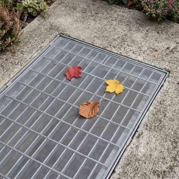 vidaXL Lichtschachtdeksel met clips 5 st 70 x 130 cm RVS 201, Tuin en Terras, Verzenden, Nieuw, IJzer