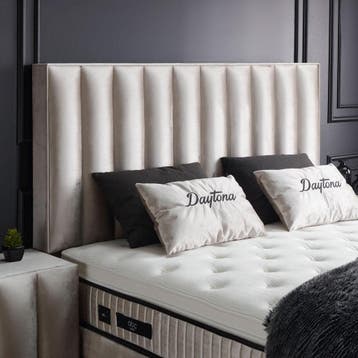Opberg Boxspring Daytona – Beige, Verzenden, Nieuw, Beige, Modern