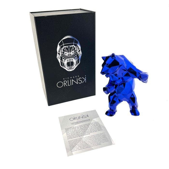 Richard Orlinski (1966) - Bear Spirit (Blue), Antiek en Kunst, Kunst | Designobjecten