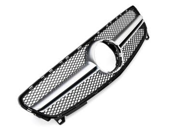 Grille geschikt voor Mercedes W176 A-Klasse zilver Facelift