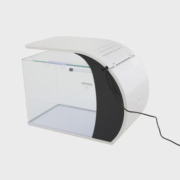 Moderne Glazen Aquarium Set met LED Verlichting en Filterpom, Verzenden, Nieuw