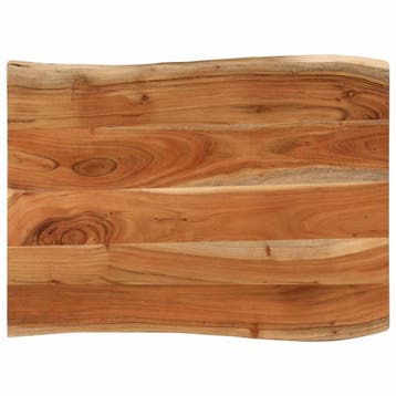 Houten tafelblad natuurlijke rand - Tweedekansje OP=OP, 50 tot 100 cm, Zo goed als nieuw, Tafelblad, Landelijk, Industrieel
