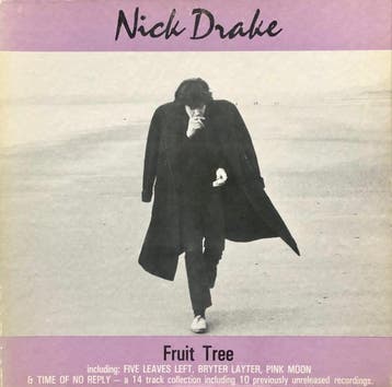 lp box - Nick Drake - Fruit Tree (U.S. 1986), Verzenden, Zo goed als nieuw, Overige formaten
