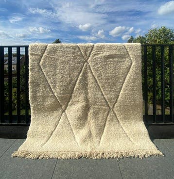 Berber - Vloerkleed - 255 cm - 155 cm - Berber Tapijt, Nieuw