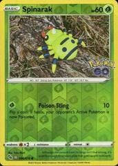 Spinarak Ditto 006/078 Reverse Holo Pokémon Go, Hobby en Vrije tijd, Verzamelkaartspellen | Pokémon, Losse kaart, Nieuw, Foil