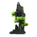 Steile rots met boom OS-103 - aquarium decoratie, Ophalen of Verzenden, Nieuw