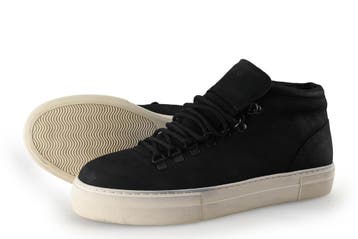 Manfield Hoge sneakers in maat 40 Zwart, Kleding | Heren, Schoenen, Manfield, Verzenden, Zwart, Sneakers of Gympen