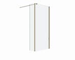 Douchewand met zijwand Silvo Helder glas Mat Goud, Verzenden, Nieuw
