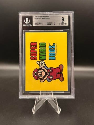 Beckett 9 1989 Topps Nintendo Super Mario Bros Tip Cards #11, Verzenden, Zo goed als nieuw, Losse kaart