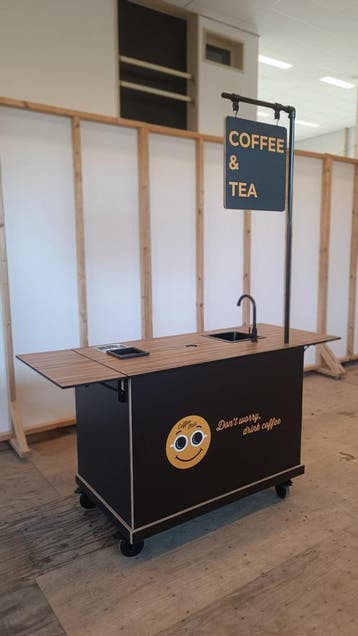 Inklapbare bar - barista - foodtruck, Nieuw in verpakking