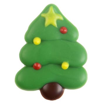 Callebaut Chocoladedecoratie Kerstboom 120st, Verzenden, Nieuw