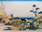 Shimomeguro - Thirty-six Views of Mount Fuji - Katsushika