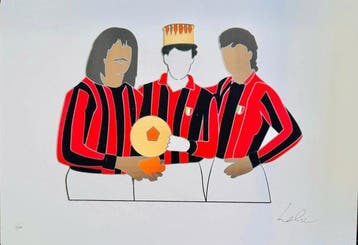 Marco Lodola (1955) - Milan - The Golden Trio