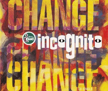 cd single - Incognito - Change, Verzenden, Zo goed als nieuw, Overige genres