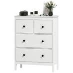 TRUUSK Ladekast met 4 lades - Voor kleding &amp; beddengoed, Huis en Inrichting, Woonaccessoires | Kussens, Verzenden, Nieuw