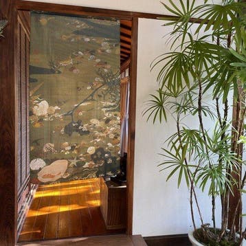 Wanddecoratie - Japanse deur- en wanddecoratie: noren., Antiek en Kunst