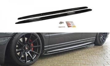 Zijskirts Diffusers Audi S4 B5 Glanzend Zwart, Ophalen of Verzenden, Nieuw