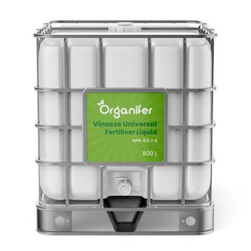 Vinasse NK Meststof 4.5 + 8 - Vloeibaar (800 l   IBC), Verzenden, Mest